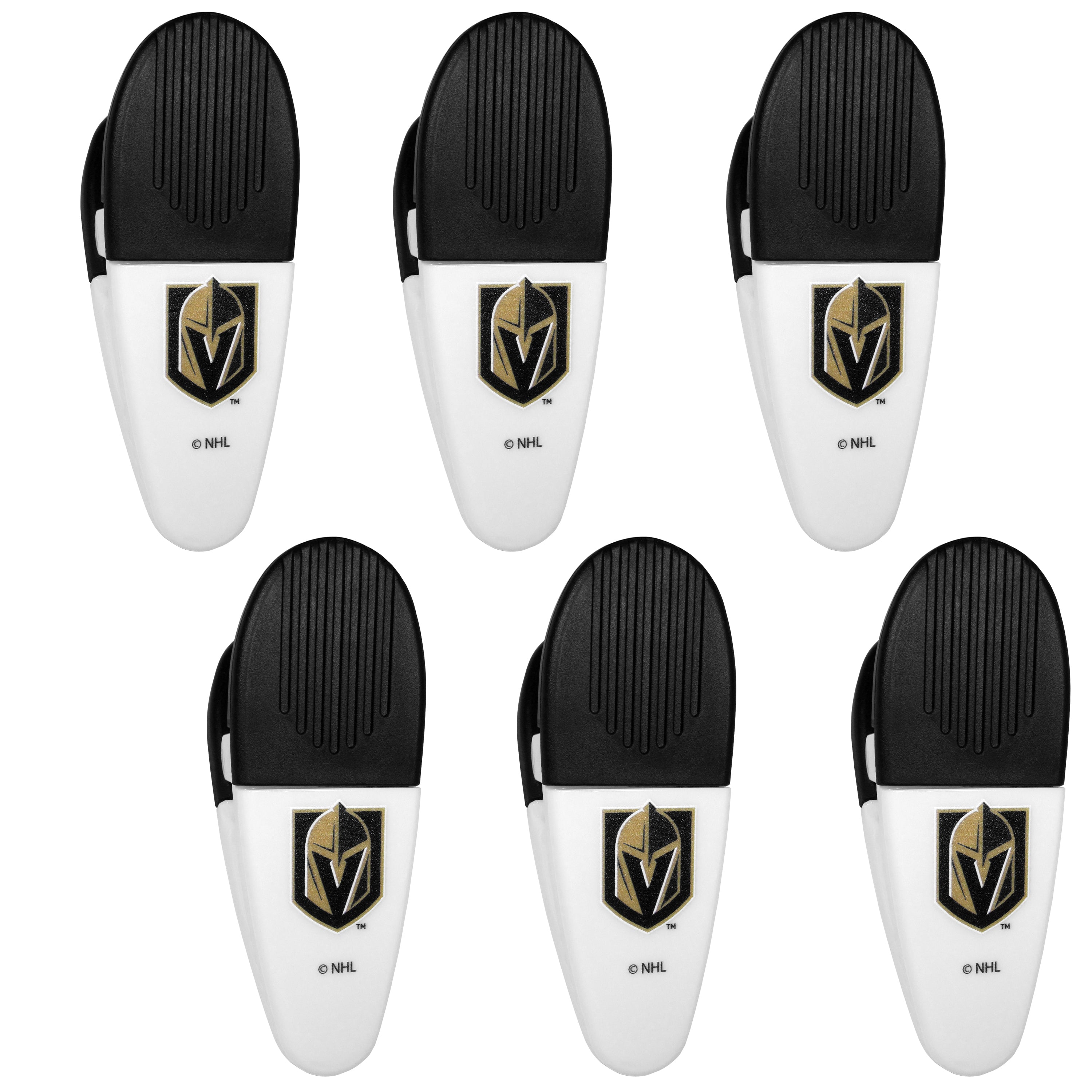 Vegas Golden Knights Chip Clip Magnets, 6pk