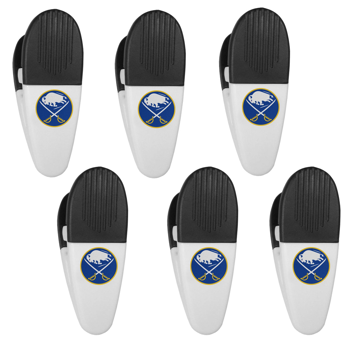 Buffalo Sabres Chip Clip Magnets, 6pk - Siskiyou Buckle