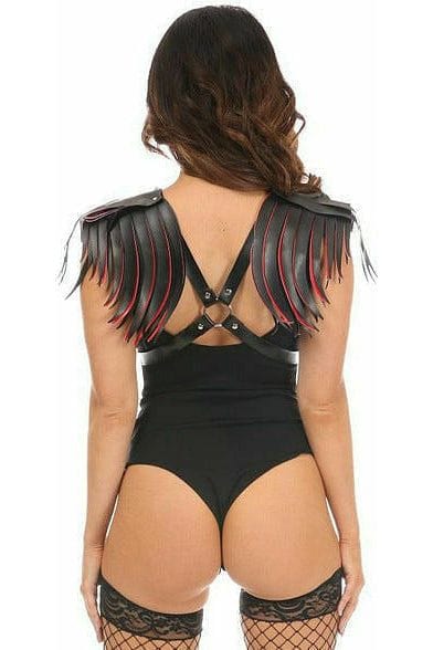 Daisy Corsets Vegan Leather Body Harness w/Fringe - Daisy Corsets