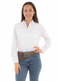 Honey creek white lady western top