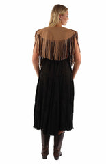 Scully Leather Honey Creek Short Fringe Shawl