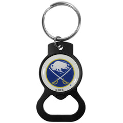 Buffalo Sabres Bottle Opener Key Chain, Black