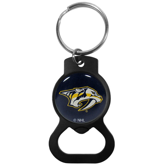 Nashville Predators® Bottle Opener Key Chain, Black