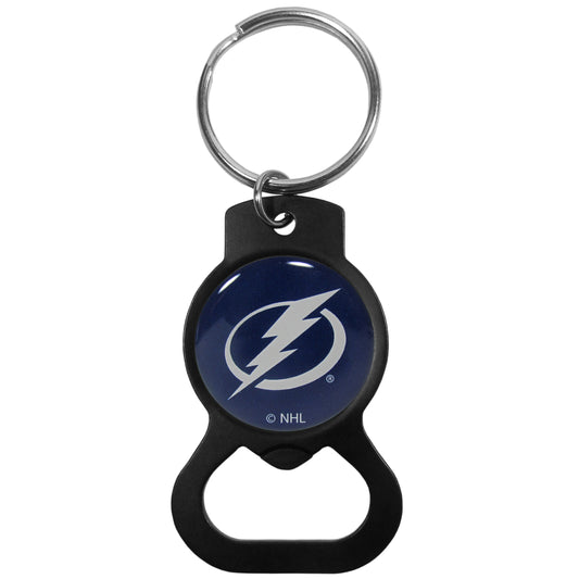 Llavero con abrebotellas de Tampa Bay Lightning®, color negro