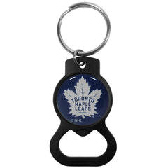 Toronto Maple Leafs® Bottle Opener Key Chain, Black