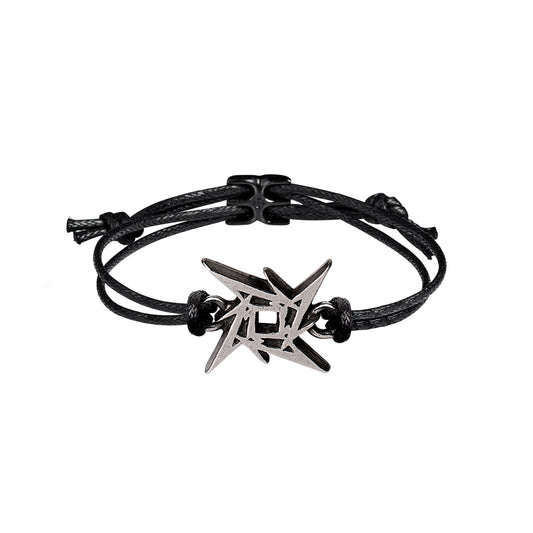 Alchemy Metallica: Ninja Star Bracelet - Alchemy Gothic