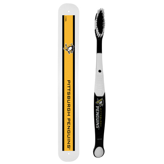 Pittsburgh Penguins® Toothbrush and Travel Case - Pittsburgh Penguins