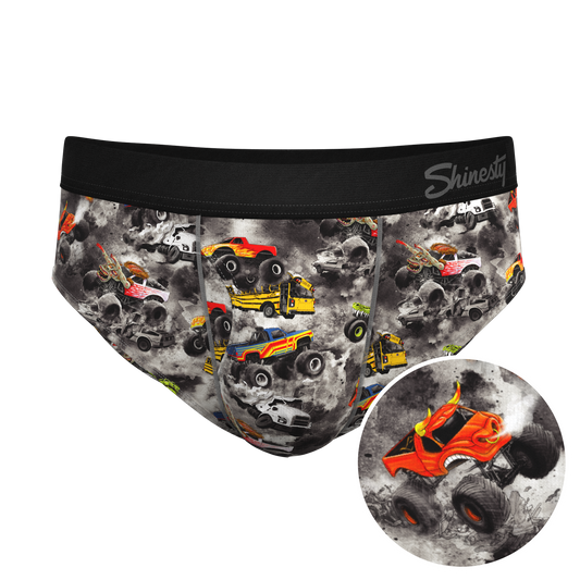 The Here Be Monsters | Monster Truck Ball Hammock® Pouch Underwear Briefs