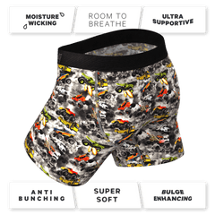 The Here Be Monsters | Monster Truck Ball Hammock® Pouch Underwear