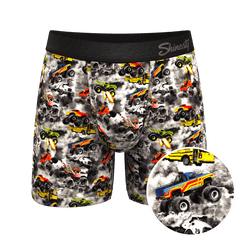 The Here Be Monsters | Monster Truck Ball Hammock® Pouch Underwear