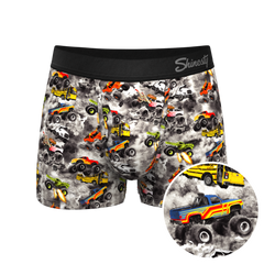 The Here Be Monsters | Monster Truck Ball Hammock® Pouch Trunks Underwear