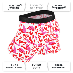 The Hot-Blooded Handbook | Valentines Ball Hammock® Pouch Underwear