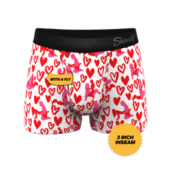 The Hot-Blooded Handbook | Valentines Ball Hammock® Pouch Trunks Underwear