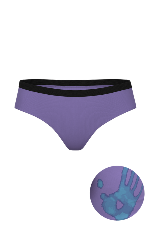 The Hot & Bothered | Color Changing Hyper Color Cheeky Underwear