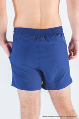 The Hot in Havana | Tropical Navy Ball Hammock® 5 Inch Athletic Shorts