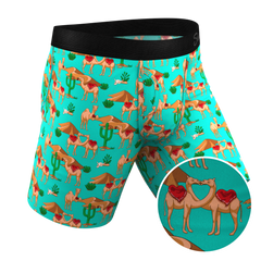 The Hump Day | Camels Long Leg Ball Hammock® Pouch Underwear With Fly