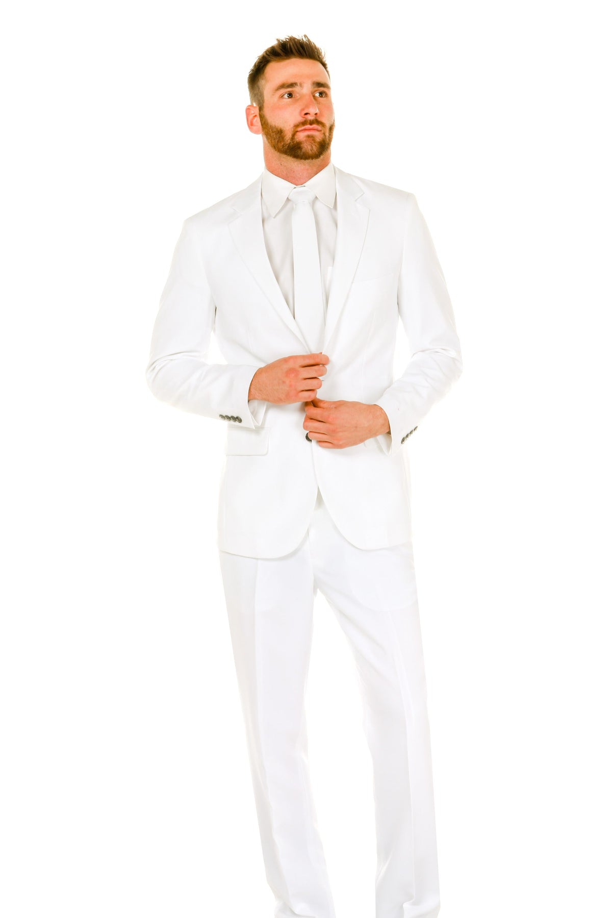 White Lightning | Mens White Suit