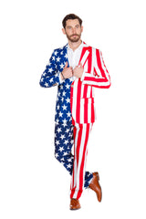 The Tommy J | American Flag Suit Pants