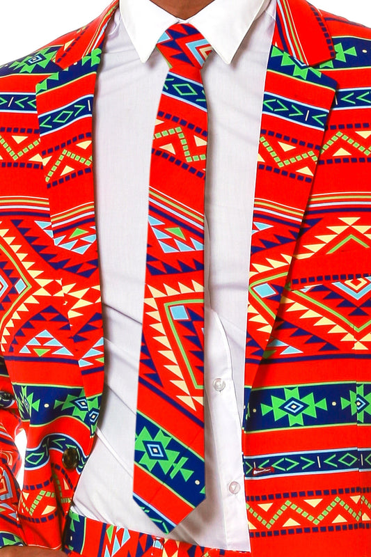 The Teepee Trip | Aztec Print Tie