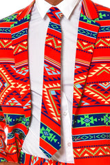 The Teepee Trip | Aztec Print Tie - Shinesty