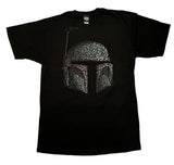 Boba Fett Music Notes Black T-Shirt - Flyclothing LLC