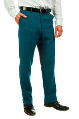 The Teal Titans | Teal Suit Pants