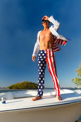 The Tommy J | American Flag Suit Pants