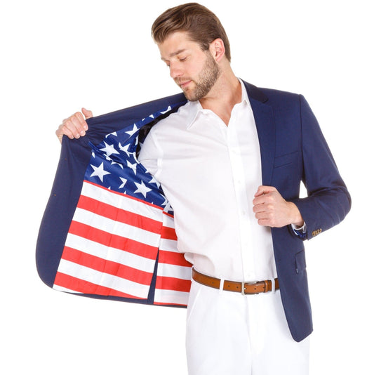 The Madison | American Flag Suit - Shinesty