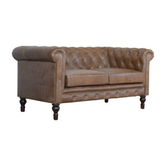 Buffalo Leather Chesterfield - Artisan Furniture