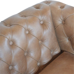 Buffalo Leather Chesterfield - Artisan Furniture