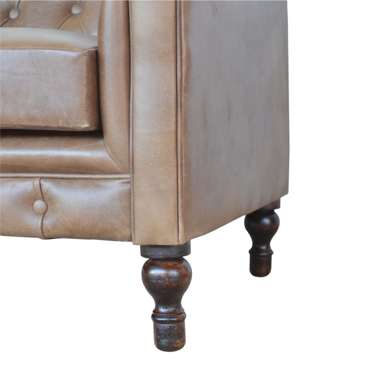 Buffalo Leather Chesterfield - Artisan Furniture