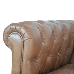 Buffalo Leather Chesterfield - Artisan Furniture