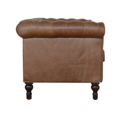 Buffalo Leather Chesterfield - Artisan Furniture