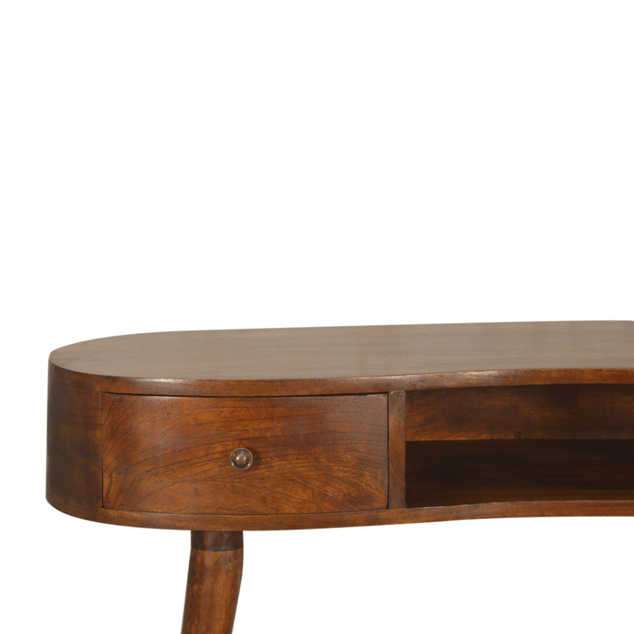 Artisan Chestnut Wave Writing Desk