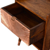 Artisan Manila Copper 1 Drawer Nightsand