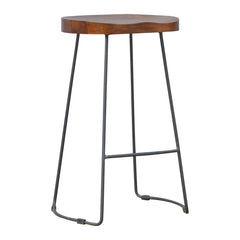 Industrial Chunky Bar Stool