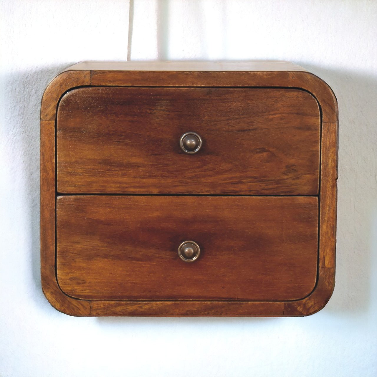 Floating Mini Chestnut Bedside