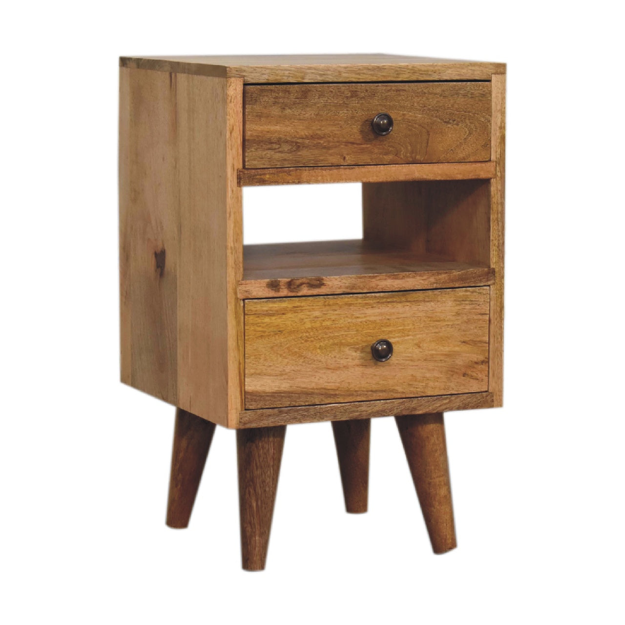 Mini Classic Multi Oak-ish Bedside