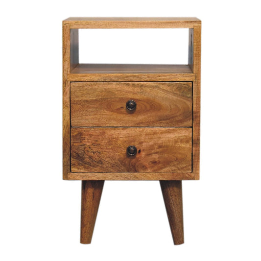 Mini Oak-ish Classic Open Bedside