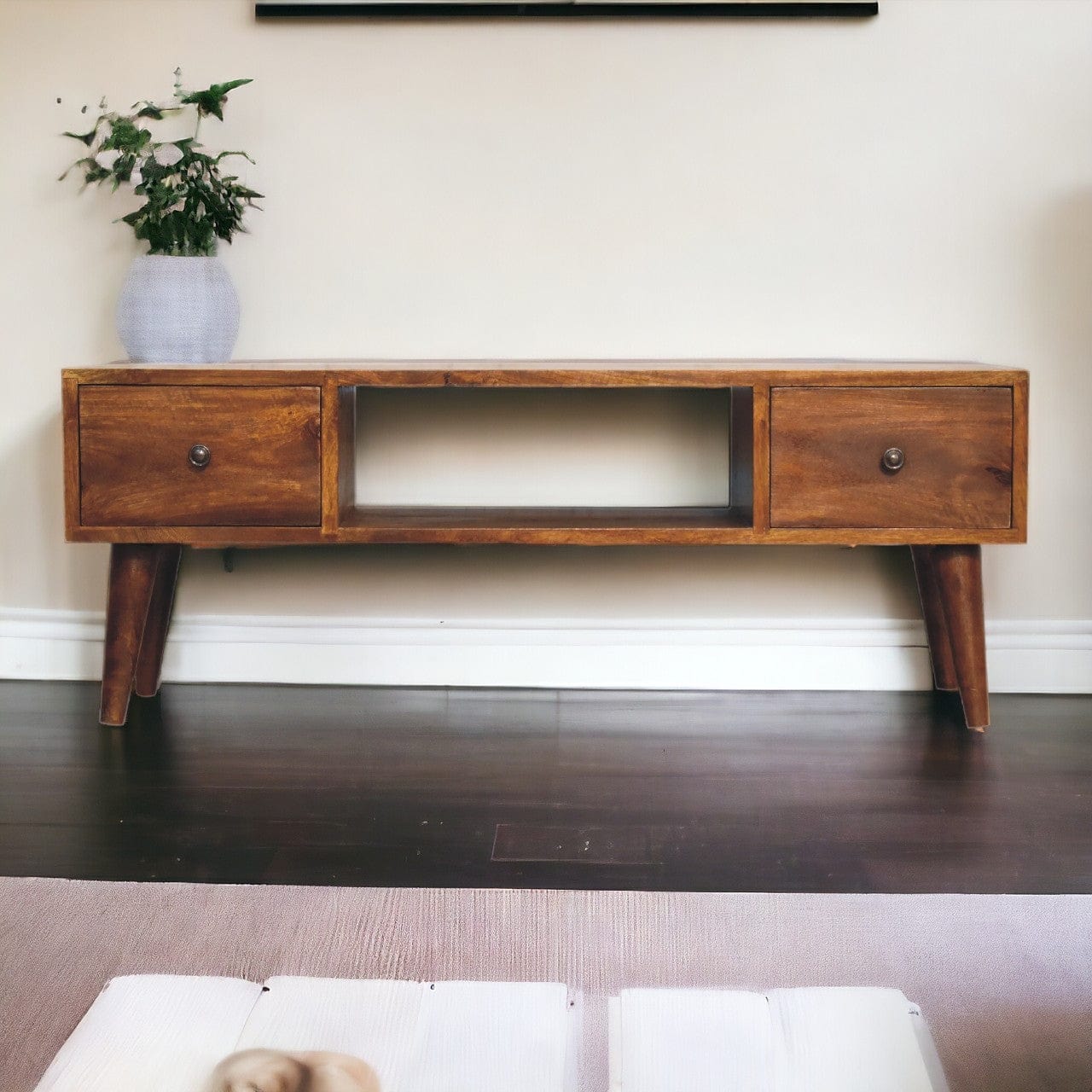 Classic Chestnut Coffee Table - Artisan Furniture