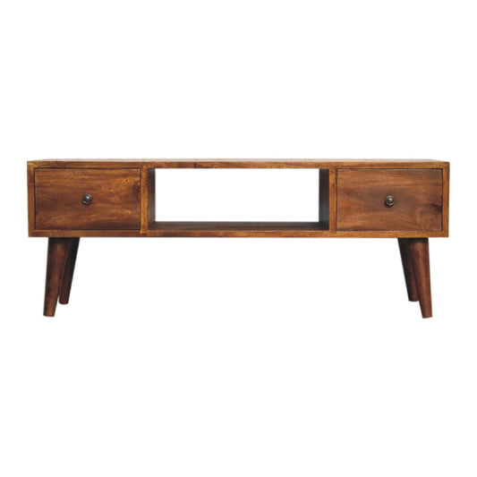 Classic Chestnut Coffee Table - Artisan Furniture