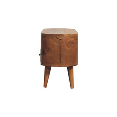 Mini Rounded Entertainment Unit - Artisan Furniture