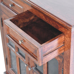 Cherry Glazed Cabinet - Artisan Furniture