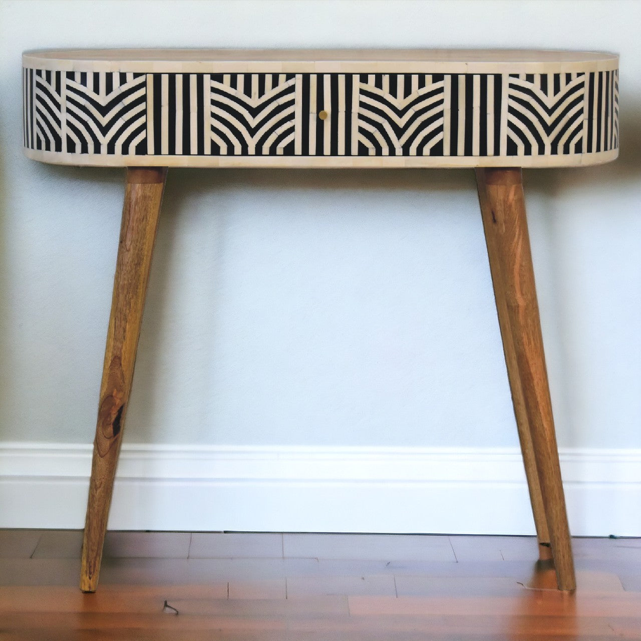 Edessa Bone Inlay Console Table