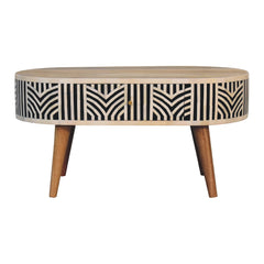 Edessa Bone Inlay Coffee Table