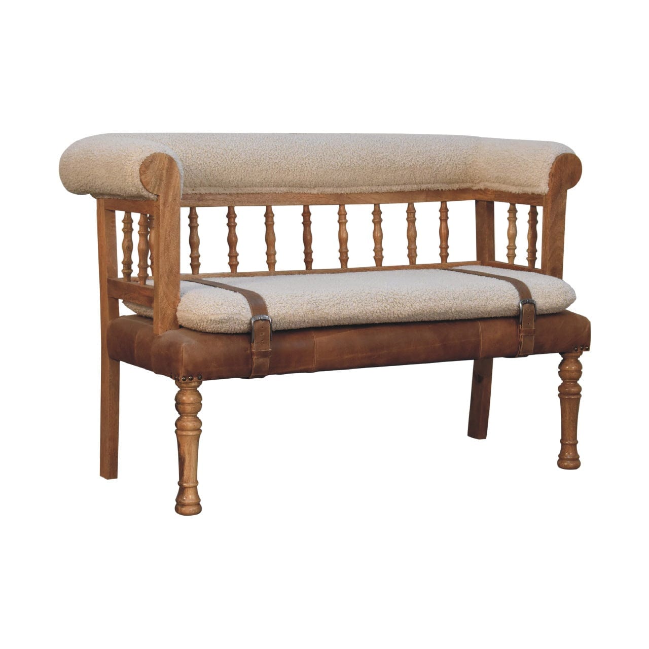 Artisan Strapped Hallway Bench - Artisan Furniture