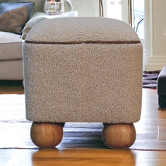 Serenity Footstool with Ball Feet