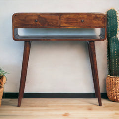 Sonata Chestnut Console Table