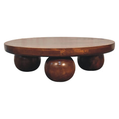 Chestnut Central Ball Table - Artisan Furniture