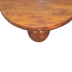 Chestnut Central Ball Table - Artisan Furniture